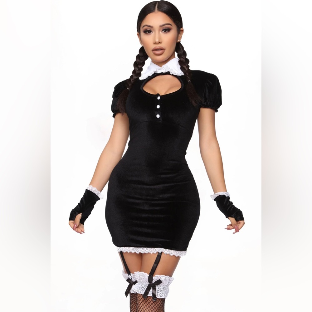 Wednesday Addams Costume 3 piece set